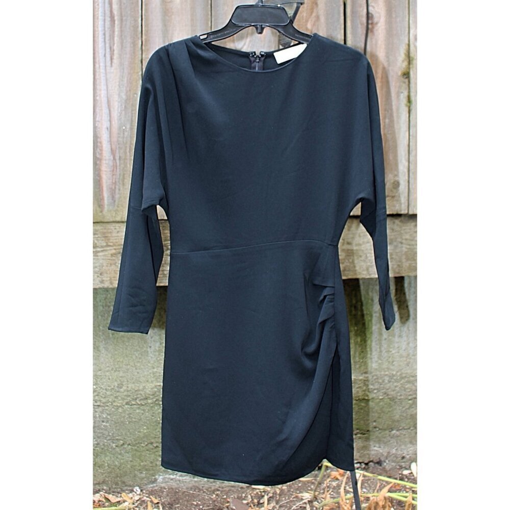ALC - Greer LBD Dolman Dress in Japanese Triacetate, sz 6 EUC - Picture 2 of 14